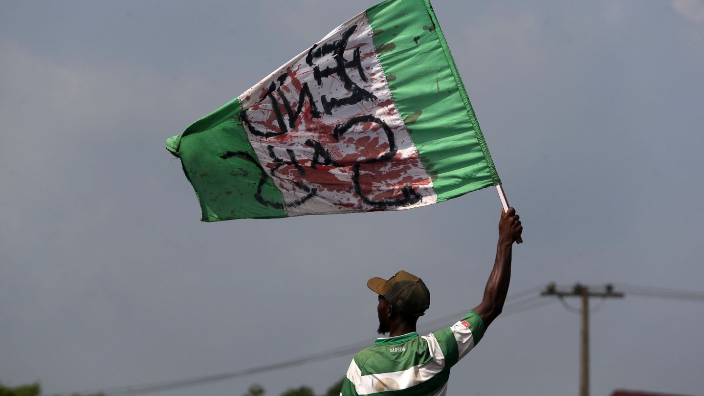 Protestas en Lagos (Nigeria). EFE