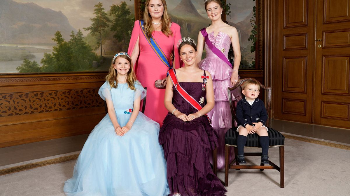 Tres tiaras para tres princesas: el debut de Ingrid, Amalia y Elisabeth ante la realeza europea