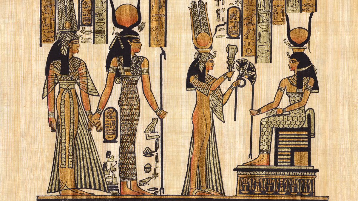 Por qué los egipcios se pintaban de perfil: "Sabían dibujar de frente y eligieron no hacerlo"