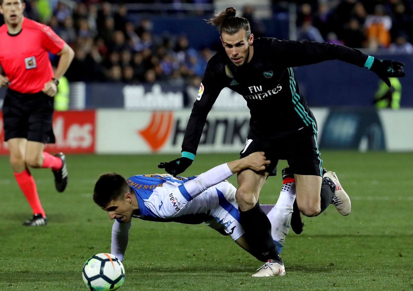 Gareth Bale, contra el Leganés. (EFE) 
