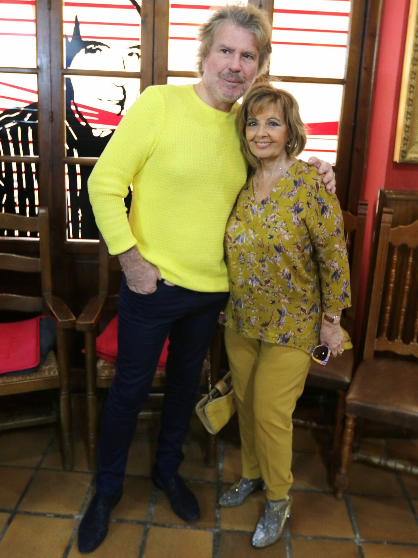 María Teresa y el humorista chileno cuando parecían felices. (Cordon Press)