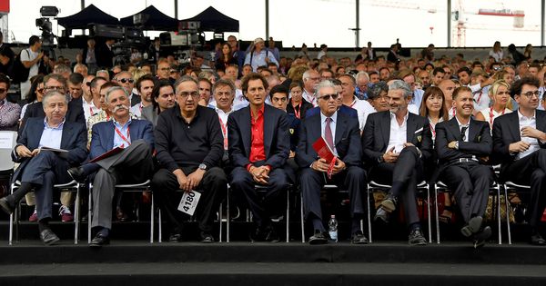 Foto: La celebración del 70 aniversario tuvo una gran cantidad de invitados, entre los que no estuvo Luca Cordero di Montezemolo. (Reuters)