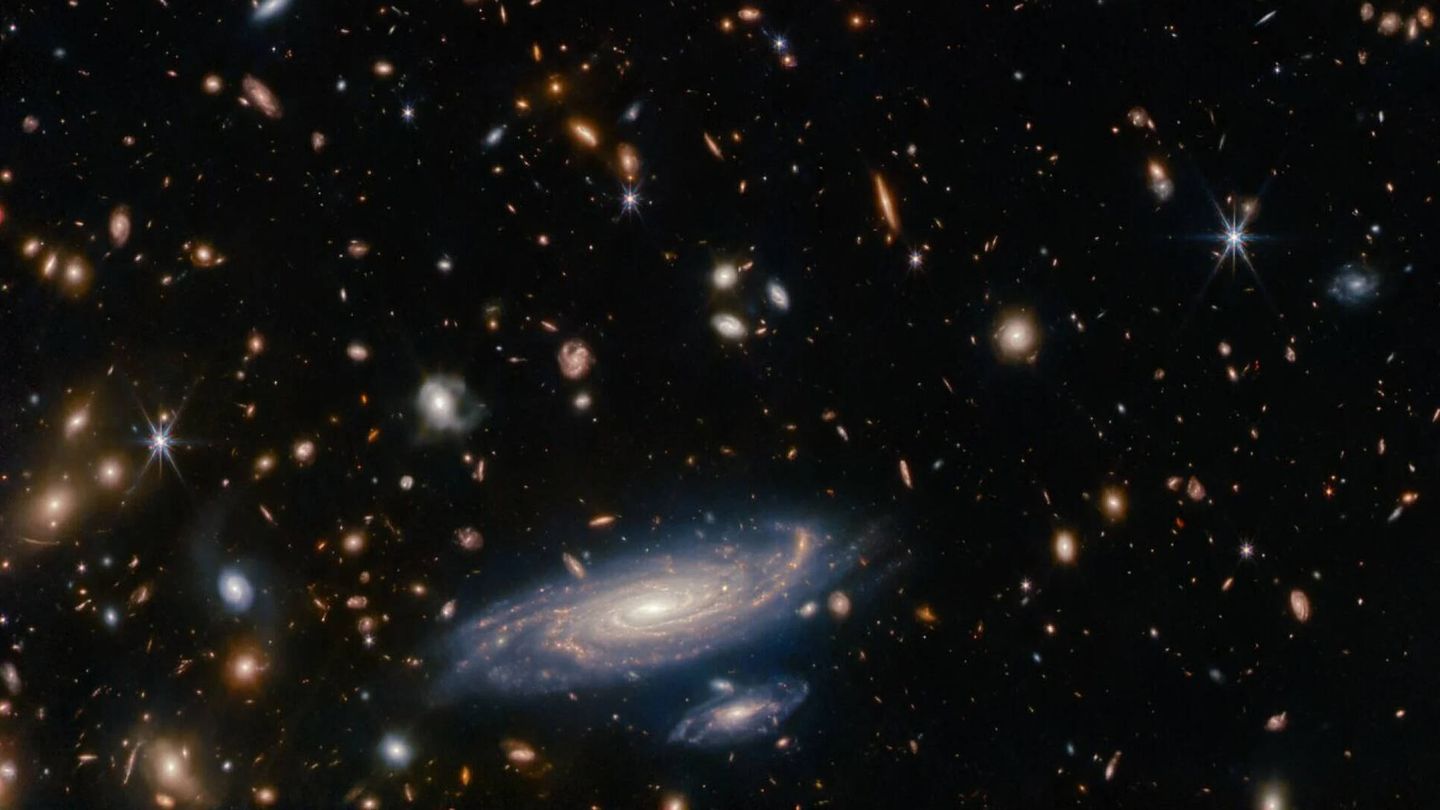 Galaxias capturadas por el James Webb. (NASA)