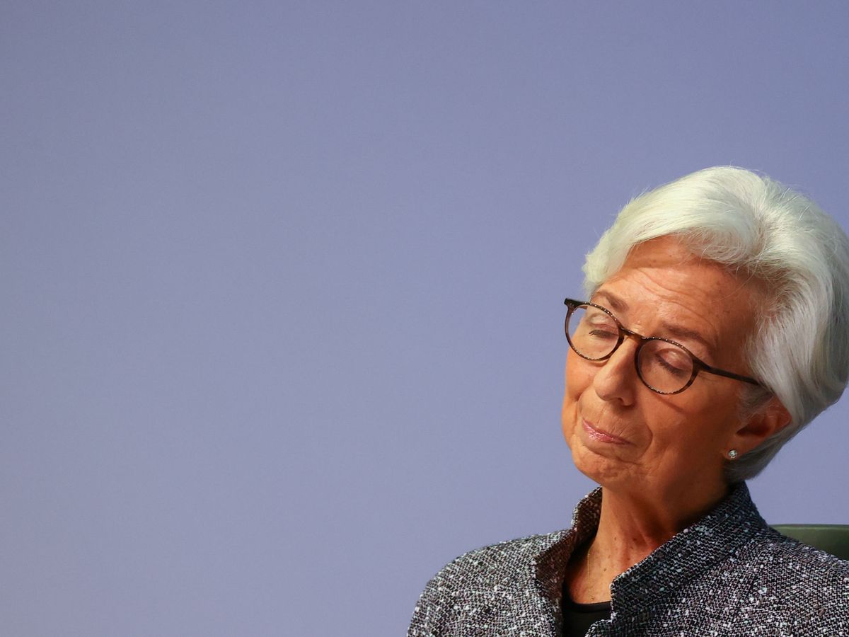 Foto: Christine Lagarde, presidenta del bCE. (Reuters)