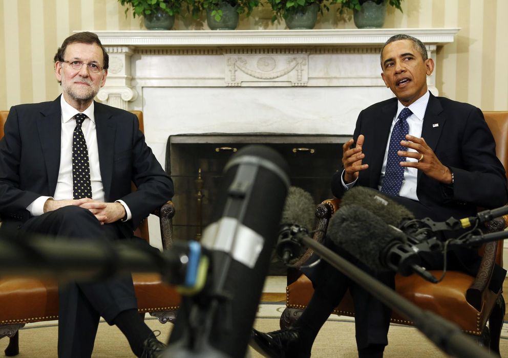 Foto: Encuentro entre Barack Obama y Mariano Rajoy en la Casa Blanca (Reuters)