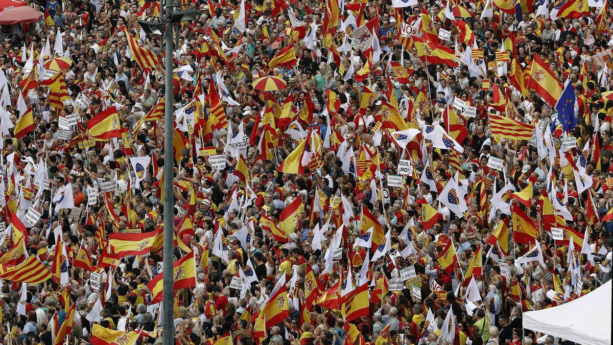 La marcha prounidad del 8-O se vuelve a citar en Barcelona: "Ahora más que nunca"