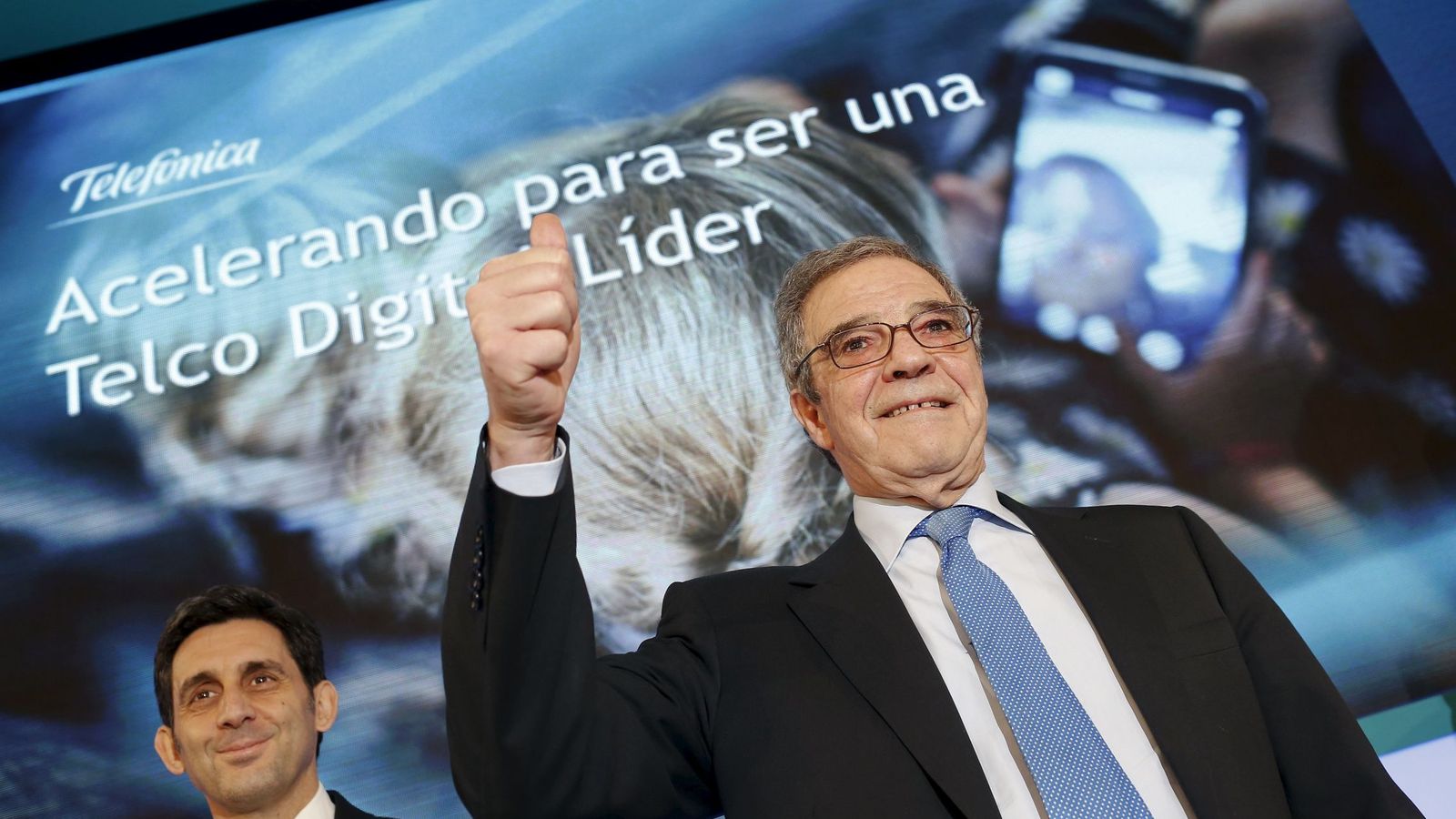 Foto: César Alierta y José María Álvarez-Pallete. (Reuters)
