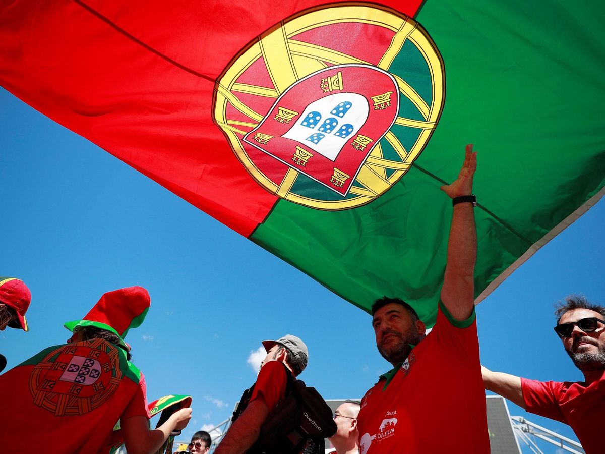 Foto: Bandera de Portugal. (EFE/Méndez)