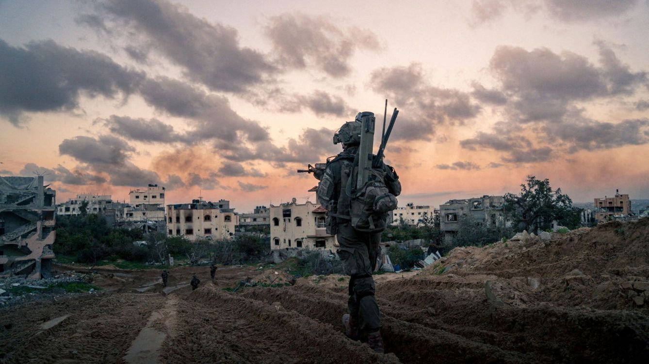 Foto: Un soltado israelí en la Franja de Gaza. (Reuters)