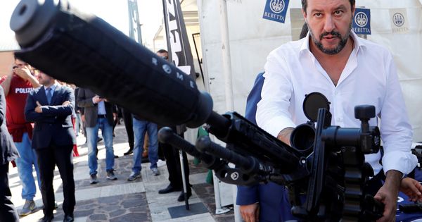 Foto: El ahora exministro de Interior italiano, Matteo Salvini. (Reuters)