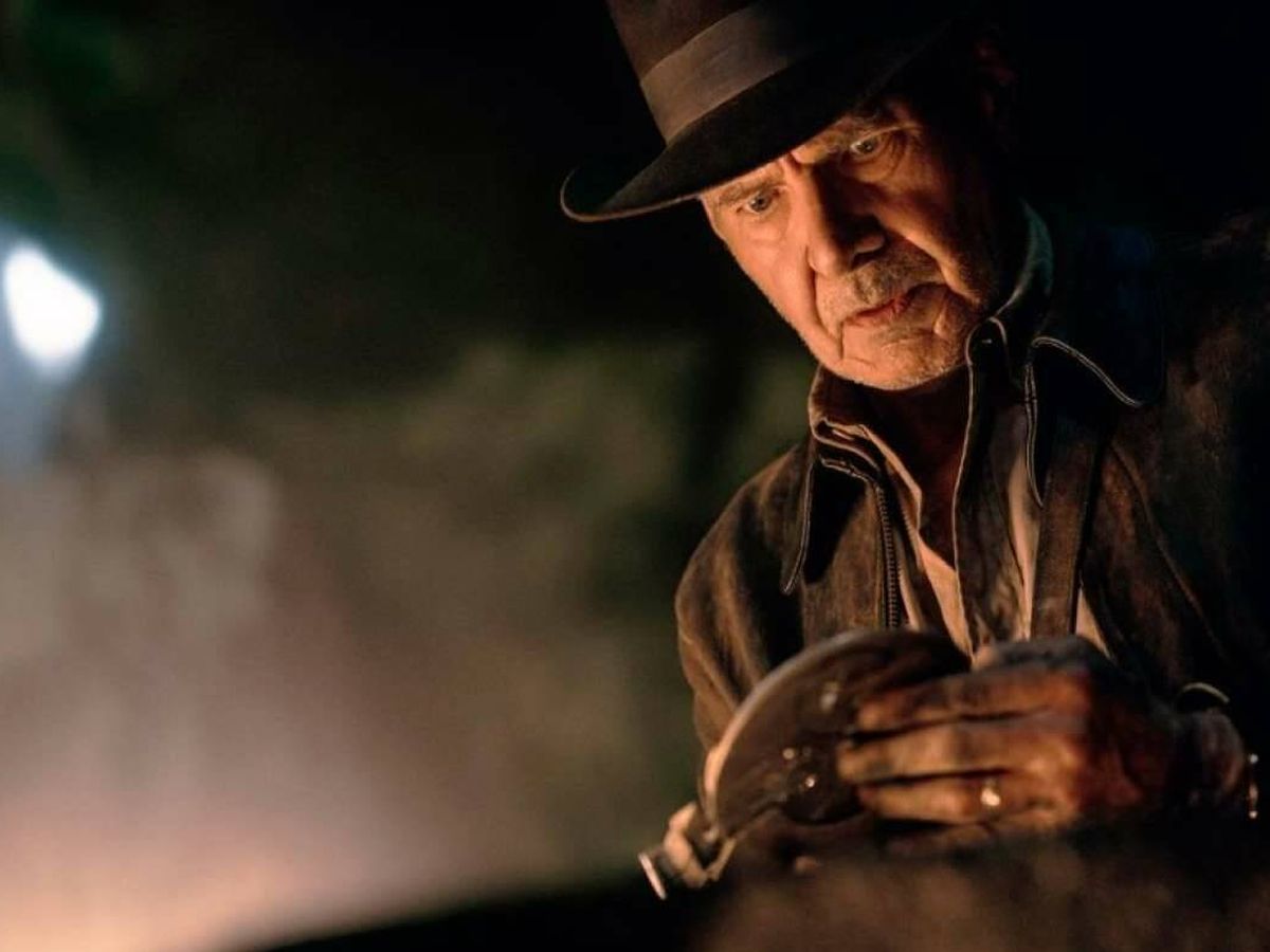 Foto: Imagen de Harrison Ford en 'Indiana Jones y el Dial del destino (Lionsgate)