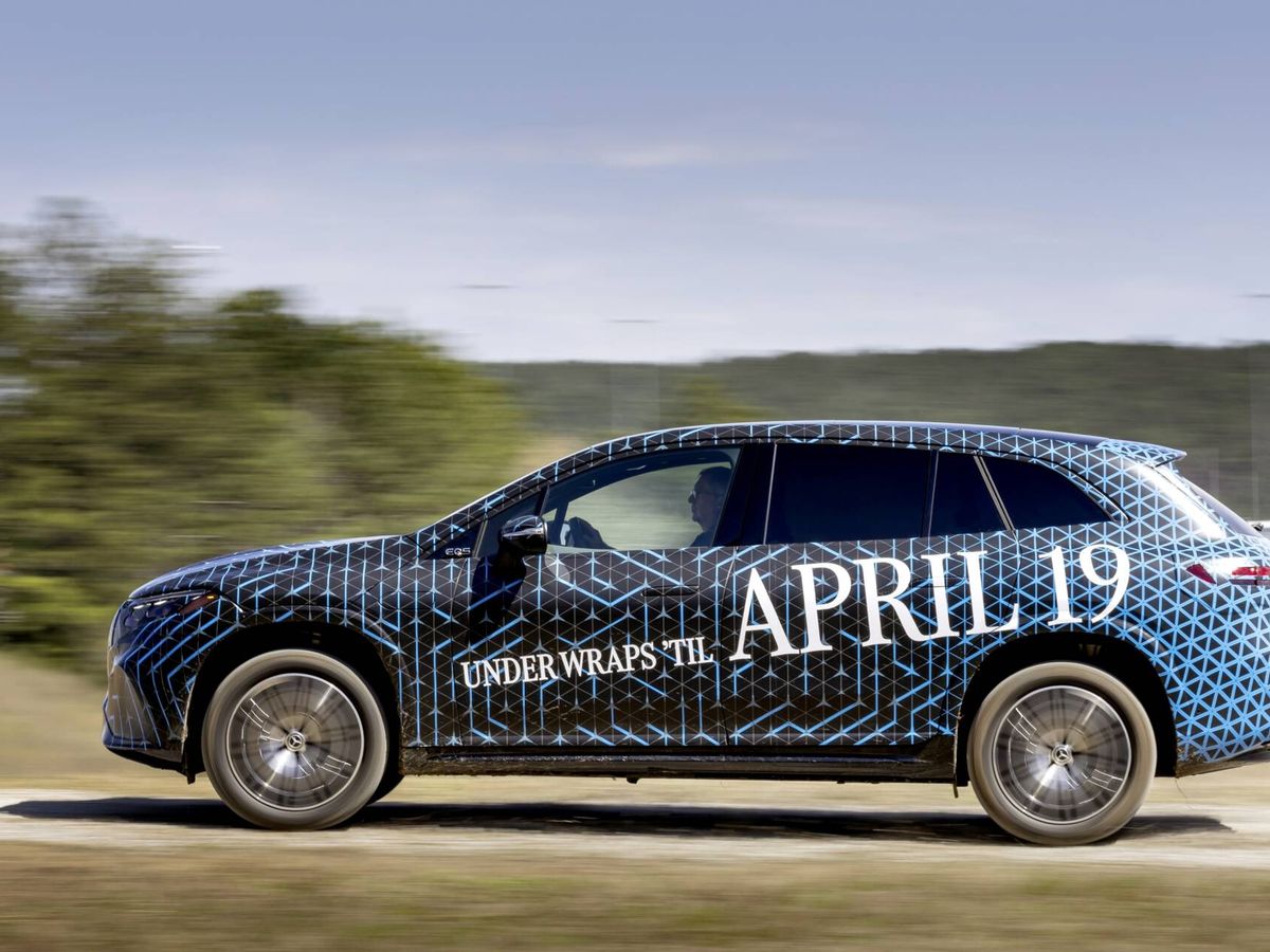Foto: Mercedes-Benz desvelará oficialmente el EQS SUV el próximo 19 de abril. (Mercedes-Benz)
