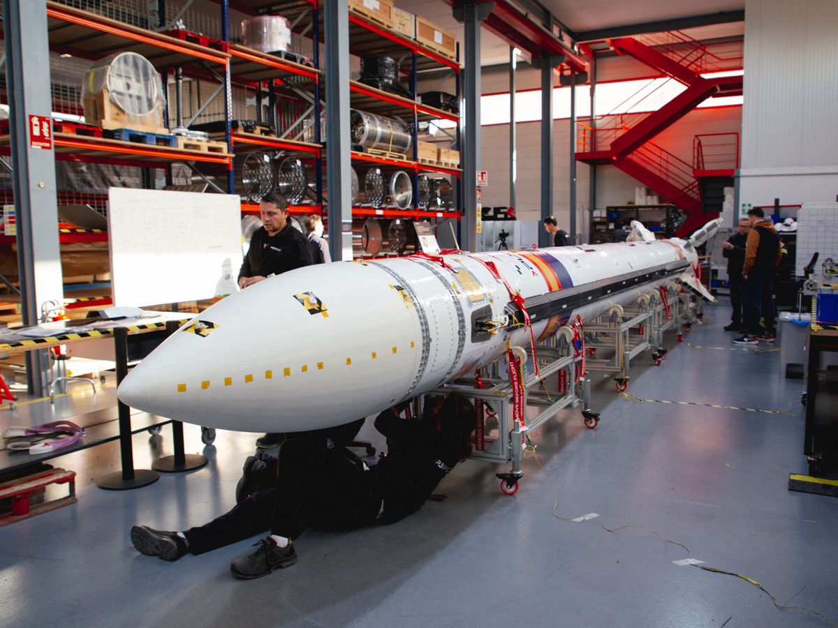 Foto: Cuenta atrás para el lanzamiento del cohete Miura 1 desde Huelva: la nave supera su último test (Reuters/PLD Space)