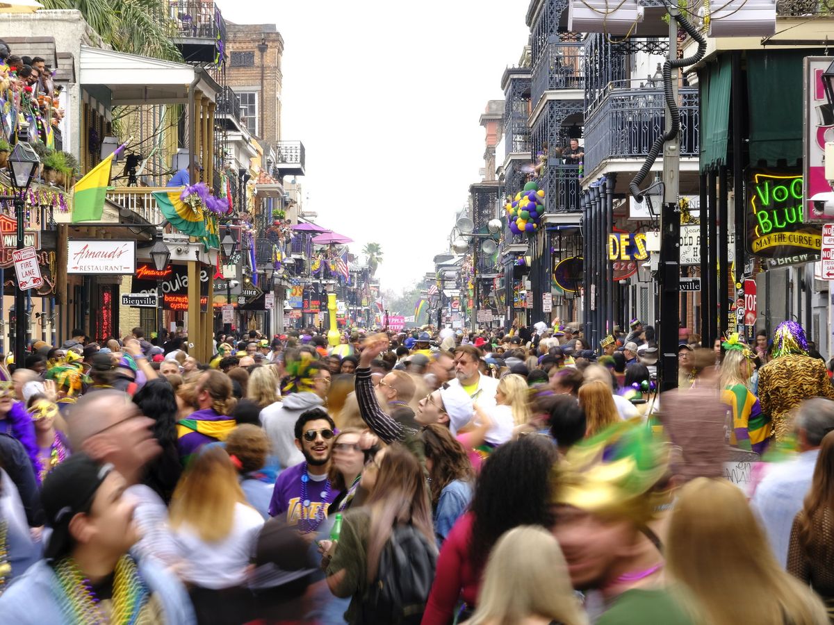 Foto: EL carnaval de Nueva Orleans, celebrado el pasado 25 de febrero (EFE)
