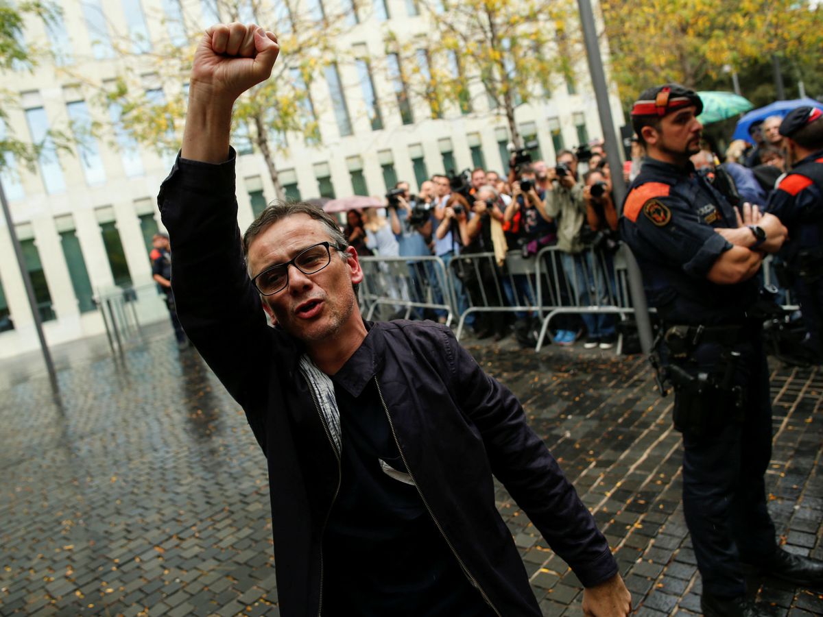 Foto: Jové, en una protesta en Barcelona. (Reuters)