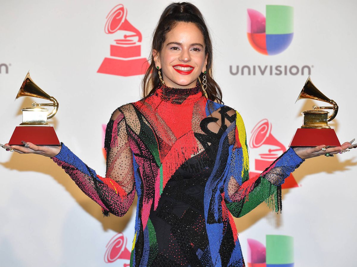 Foto: Más premios para Rosalía. (Getty)