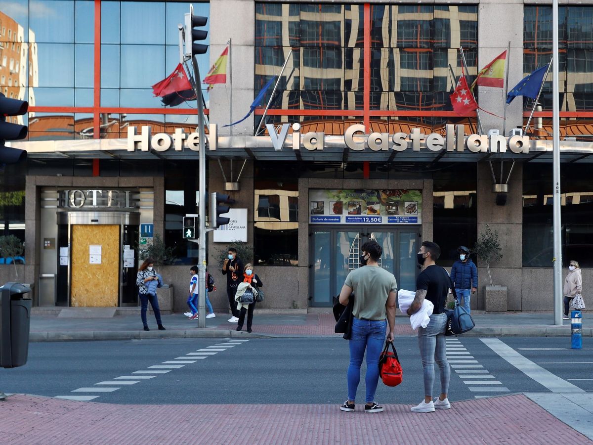 Foto: Hotel Vía Castellana en Madrid. (EFE/Ballesteros)