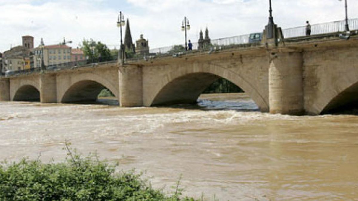 Las lluvias caídas en mayo baten records históricos en la cuenca del Ebro
