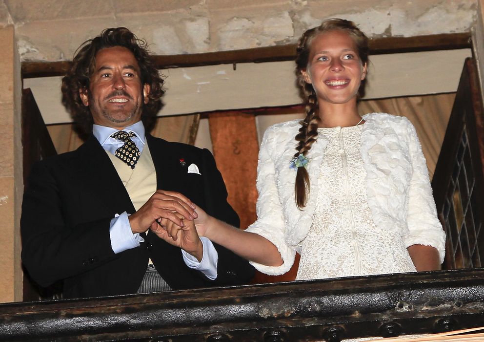 Foto: Álvaro de Marichalar y Ekaterina Anikieva el día de su boda en septiembre de 2010. (I.C.)