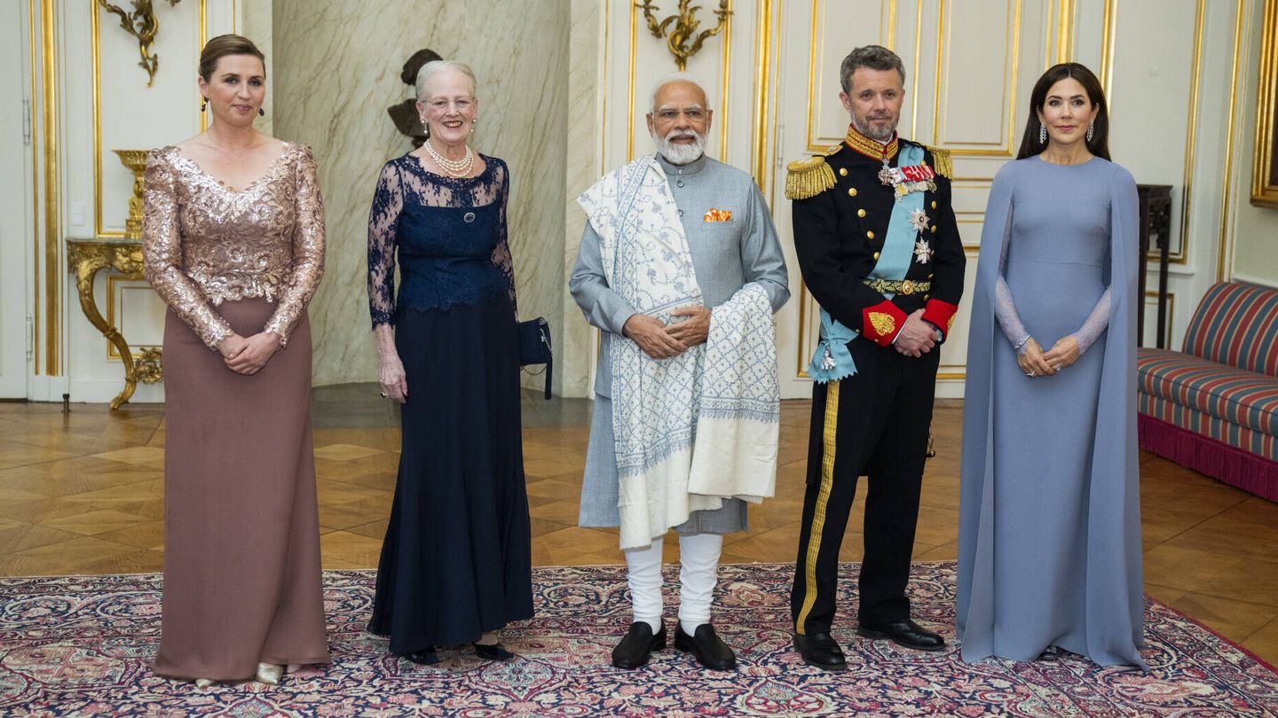Cena con el primer ministro indio. (Gtres)