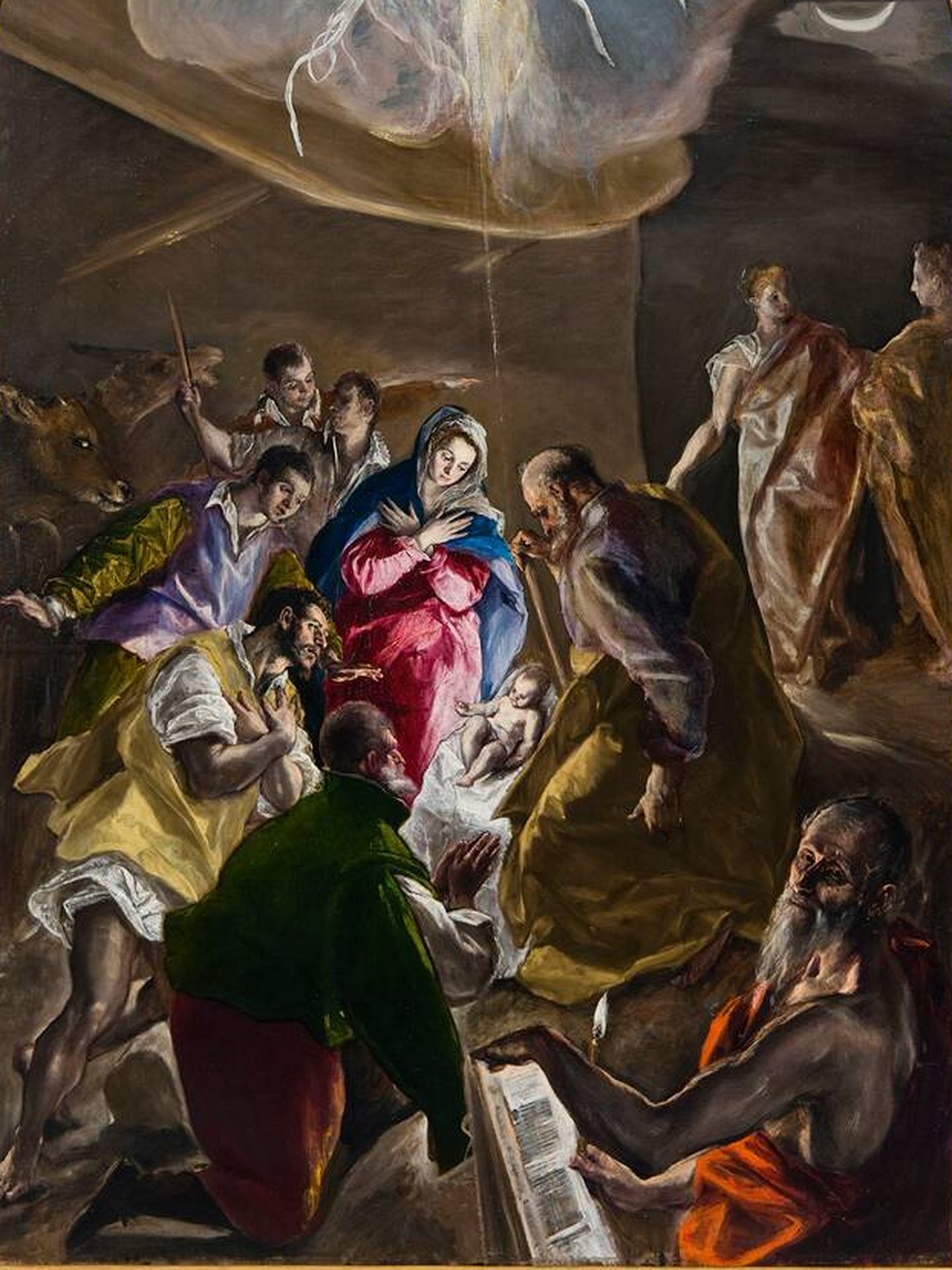 El Greco, 'Adoración de los pastores'. (Cortesía)