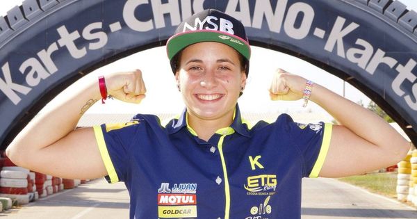 Foto: Ana Carrasco es la primera piloto en ganar una prueba mundial de motociclismo. (@AnaCarrasco_22)