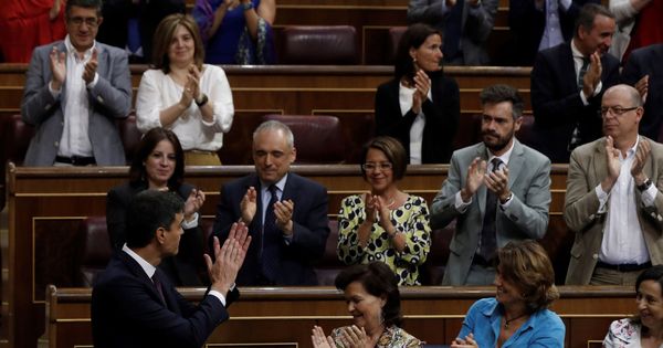 Foto: Pedro Sánchez en el Congreso de los Diputados. (EFE)
