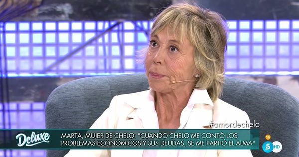 Foto: Marta Roca, en 'Sábado Deluxe'. (Telecinco).