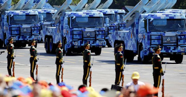 Foto: Desfile militar chino. (Reuters)