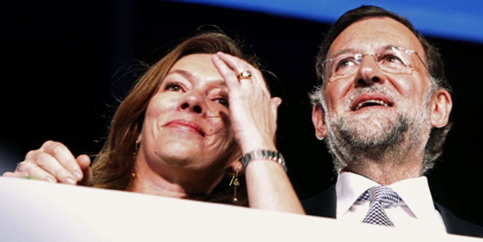 Foto: Discurso íntegro de Mariano Rajoy tras proclamarse vencedor