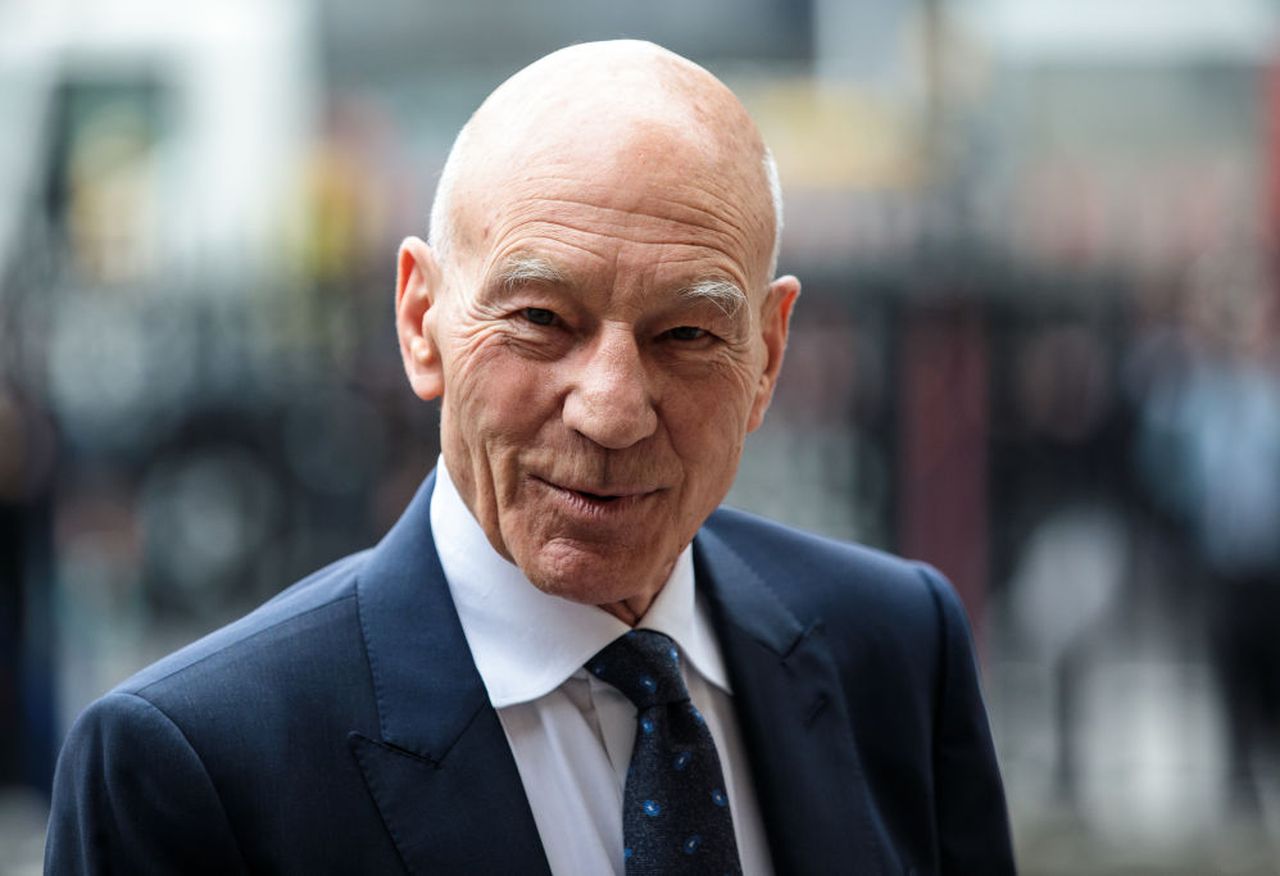 Patrick Stewart, en una imagen de archivo. (Getty Images)