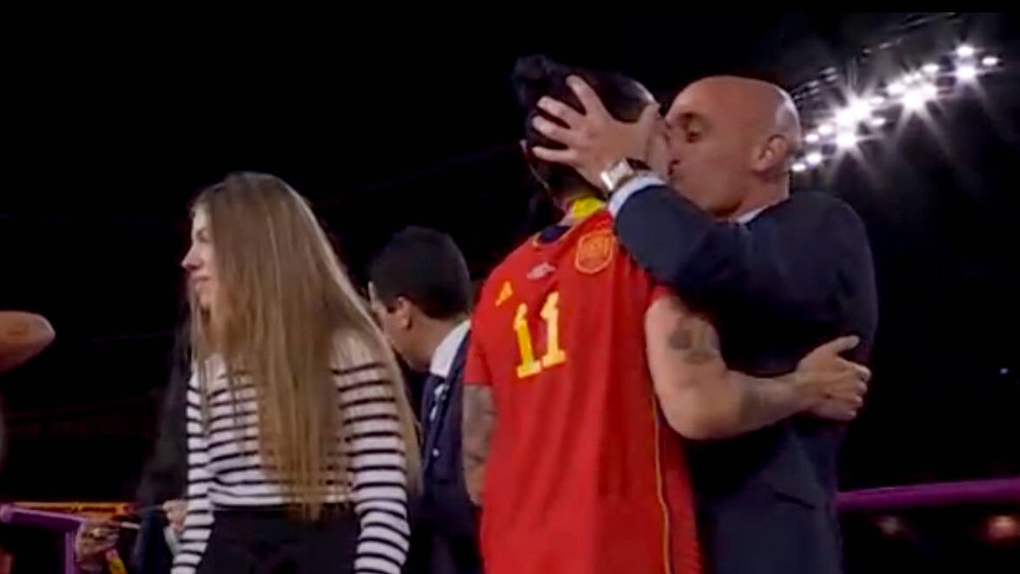 Rubiales besó a Jennifer Hermoso sin su consentimiento, según afirmó la propia jugadora. (RTVE)