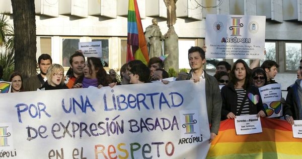 Foto: Protesta de Arcópoli en Madrid (Efe)