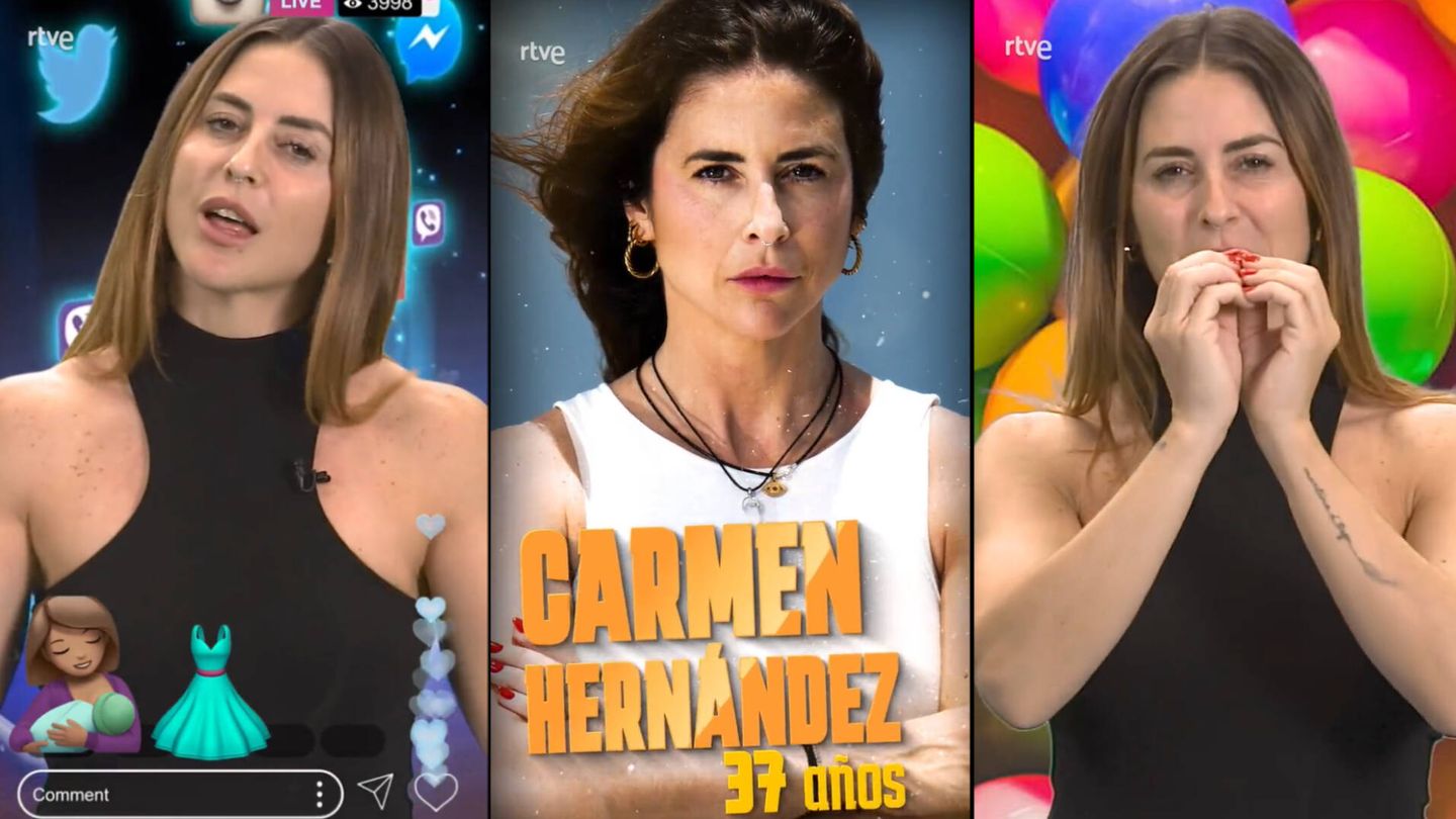 Carmen Hernández, concursante de 'El conquistador'. (RTVE)