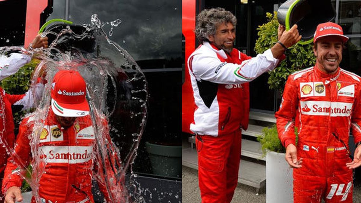 Un buen cubo de agua en Bélgica para Alonso ante la ausencia de "magia"