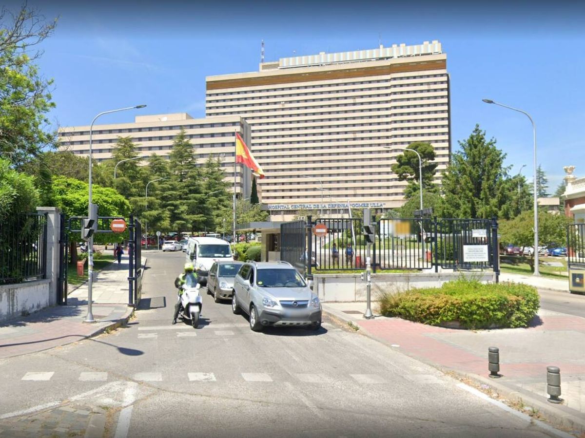 Foto: Hospital Militar Gómez Ulla, en Madrid. Foto: Google Maps
