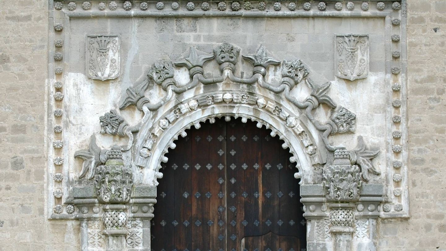 Convento de Huejotzingo. Puerta de la Porciúncula. Puebla. 1550-70. (1)