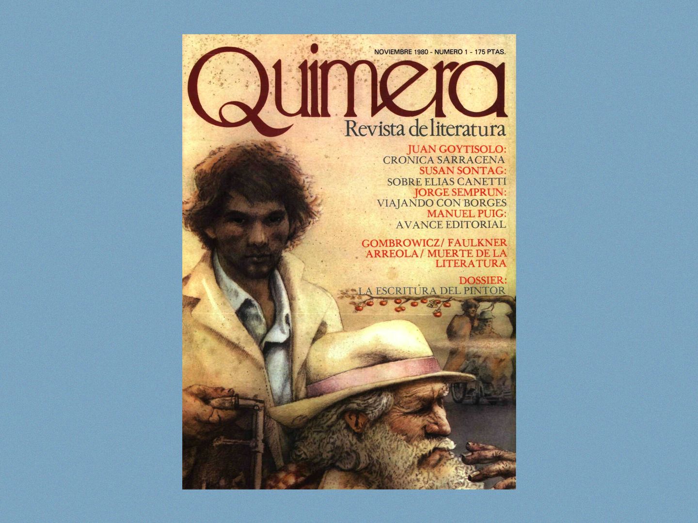 El primer número de la revista Quimera. (Cedida por la revista)