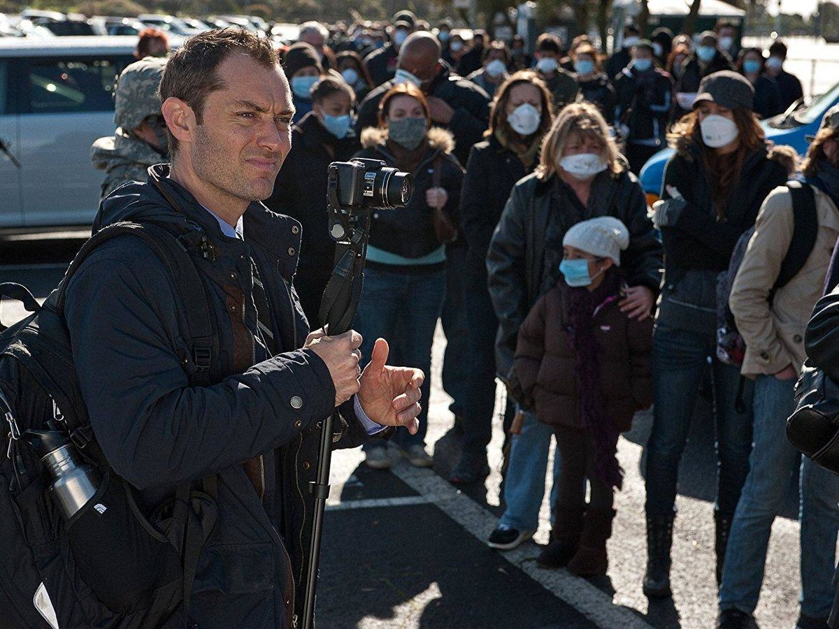 Foto: Jude Law en un momento de 'Contagion' (2011), de Steven Soderbergh. (Warner)