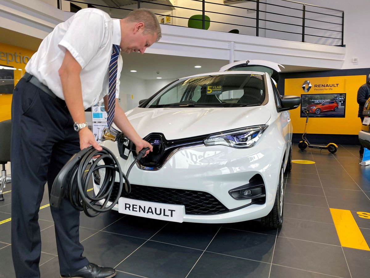 Foto: Vehículo eléctrico de Renault. (Reuters/Nick Carey)