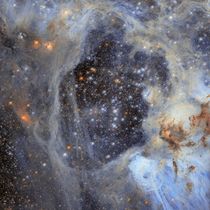 Foto: La pintoresca nebulosa LHA 120-N44, o N44 (NASA/ESA/Hubble/D. Gouliermis)