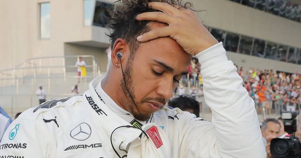 Foto: Lewis Hamilton en el último gran premio de la temporada. (EFE)