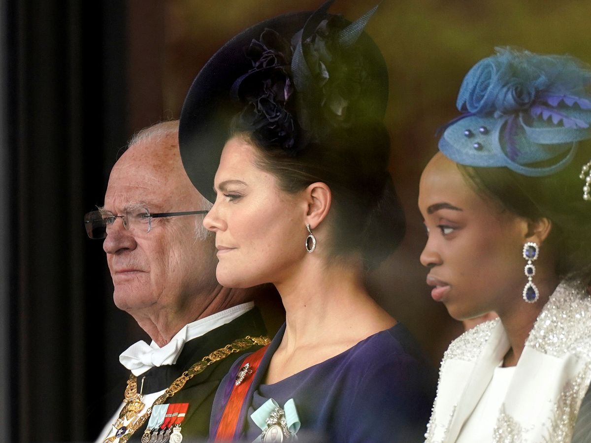 Foto: El rey Carlos Gustavo y la princesa Victoria. (Reuters)