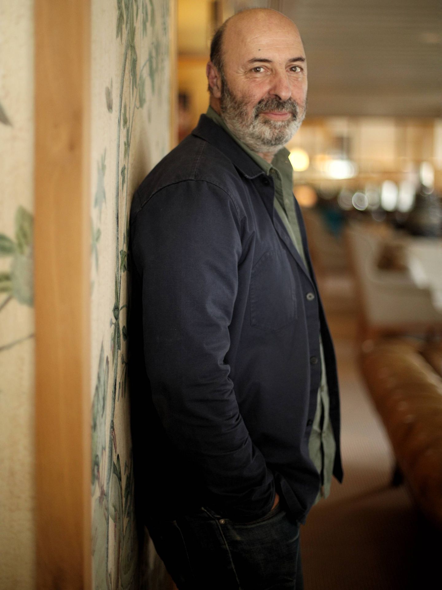 Cédric Klapisch, en el lobby del hotel Urso. (Eduardo Parra, Europa Press)