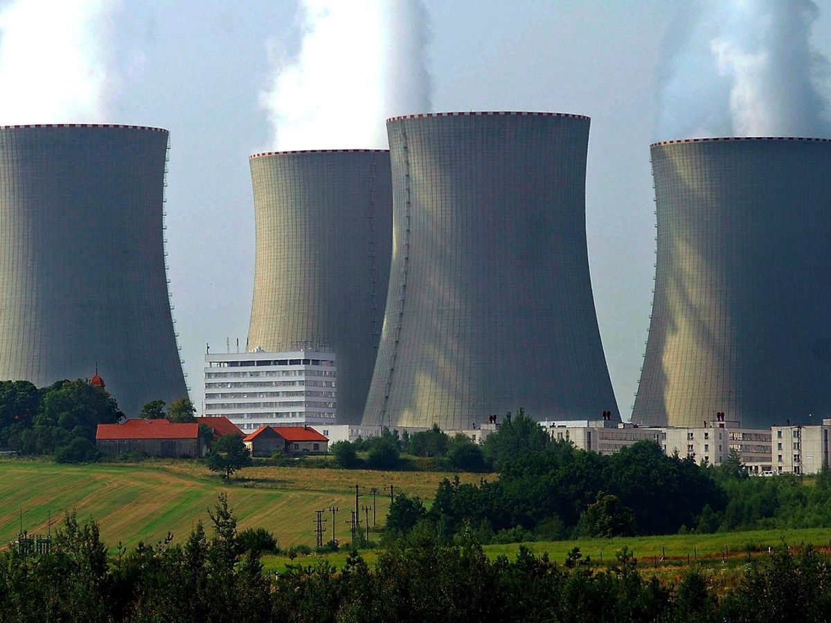 Foto: Una planta nuclear. (EFE)