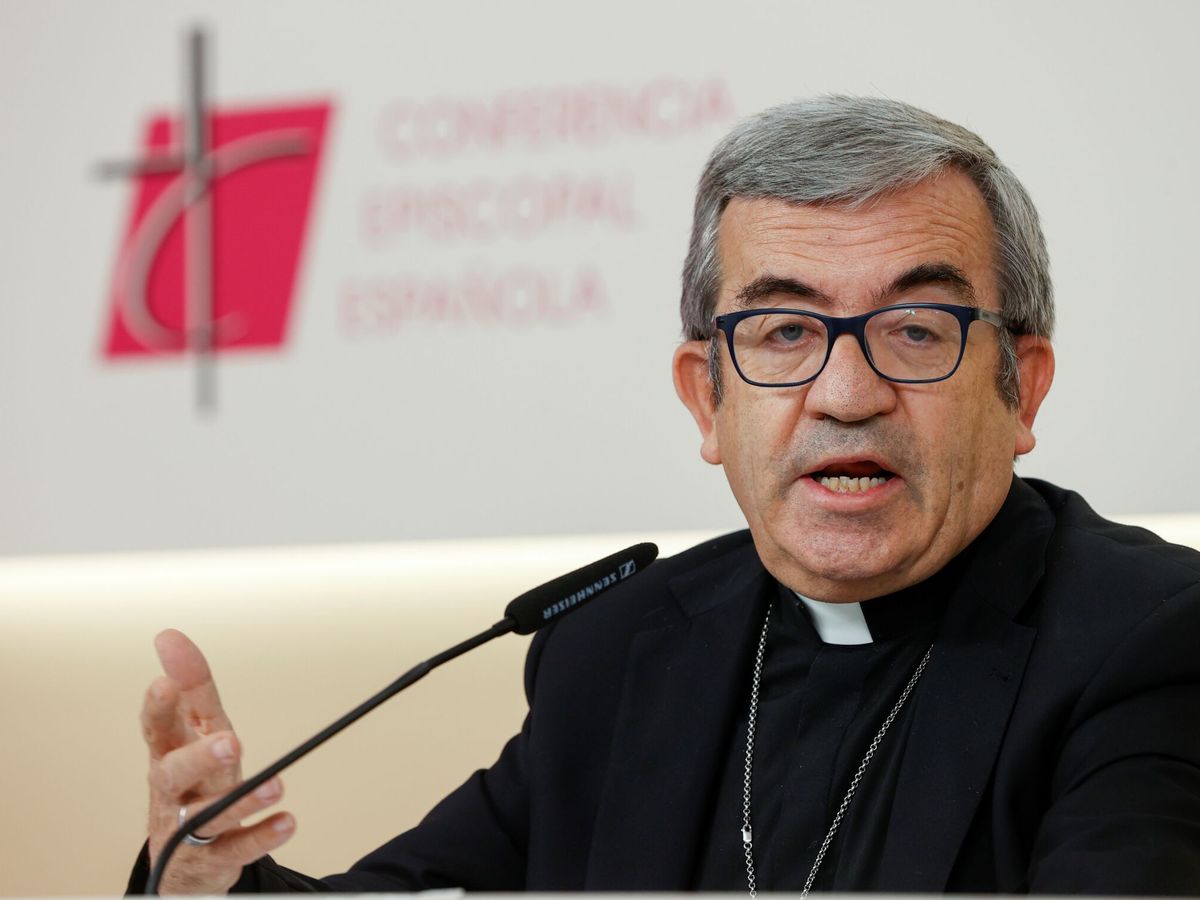 Foto: El portavoz de la Conferencia Episcopal Española, Luis Argüello. (EFE/J. J. Guillén)
