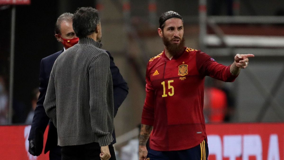 Sainete Ramos: con Luis Enrique es más fácil jugar con España que con Andorra