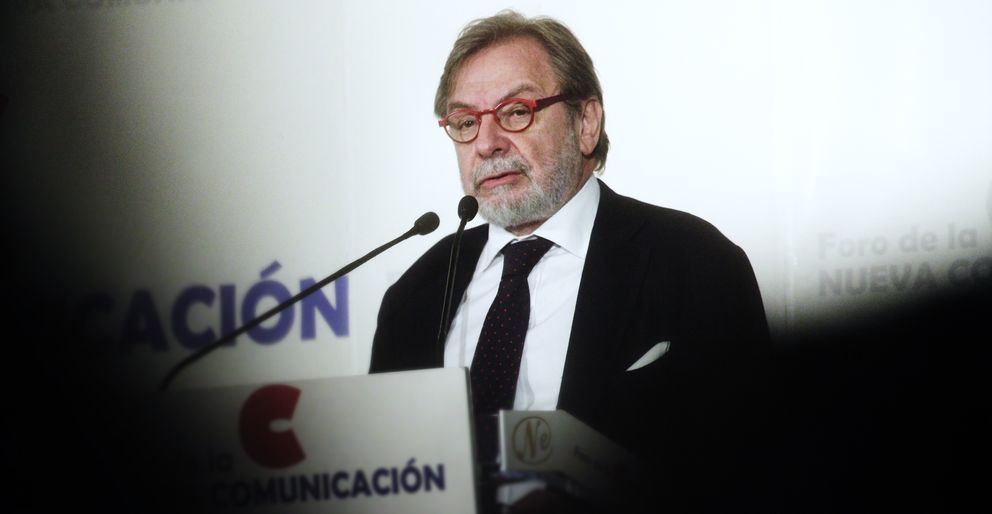 El presidente ejecutivo del Grupo Prisa, Juan Luis Cebrián. (E. Villarino)