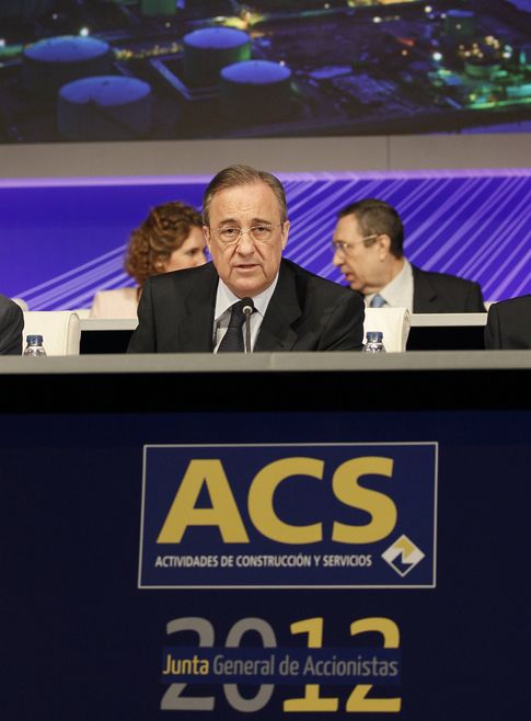 Foto: El presidente de ACS, Florentino Pérez (Efe)