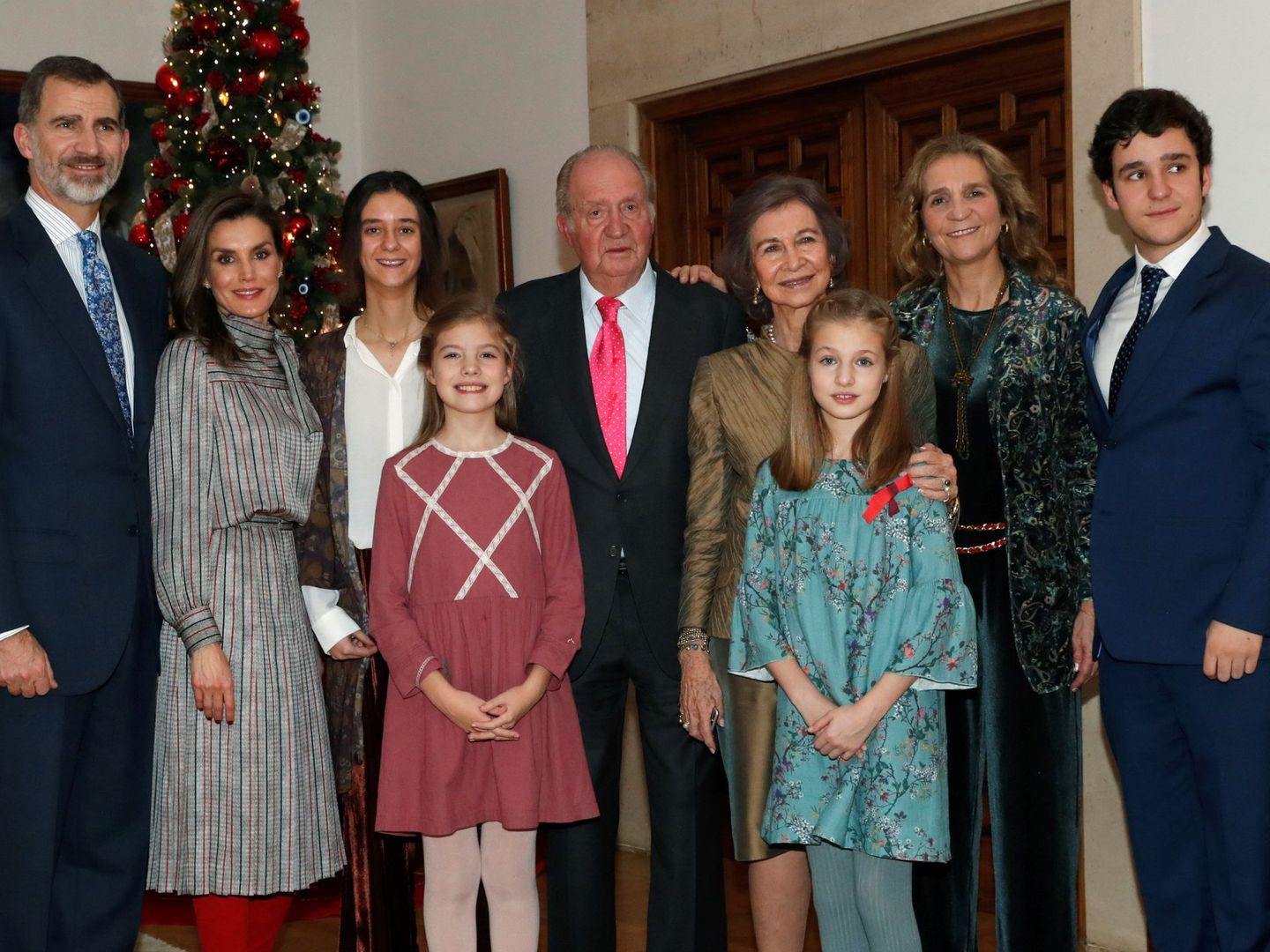Foto oficial del 80 cumpleaños del rey Juan Carlos. (EFE)